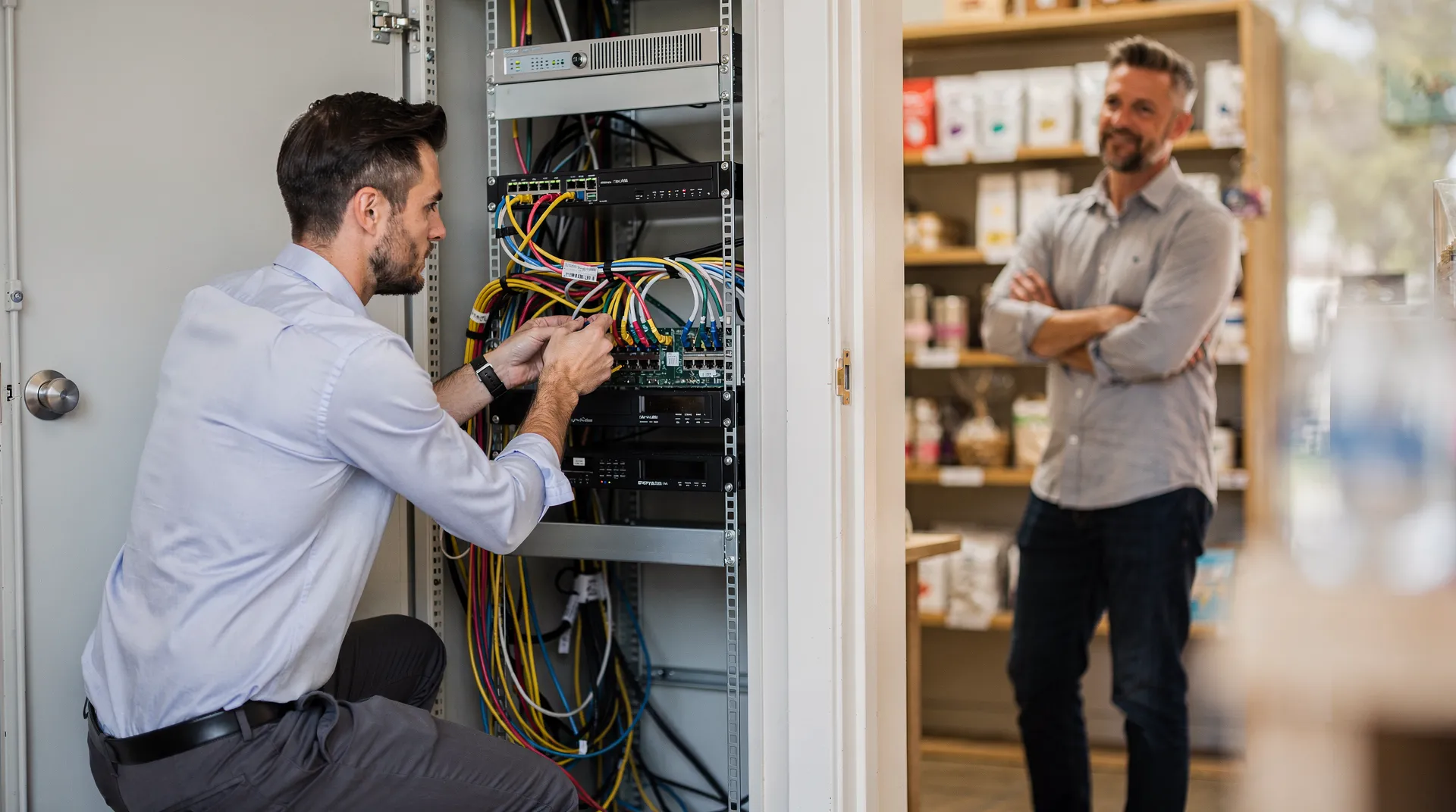 Outsourced IT services give small businesses access to a team of skilled professionals who provide